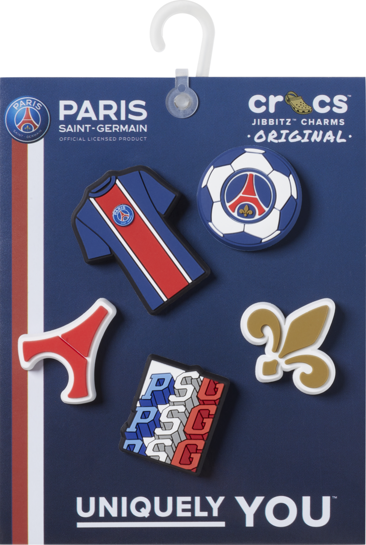 Jibbitz™ Paris St Germain FC 5-Pack