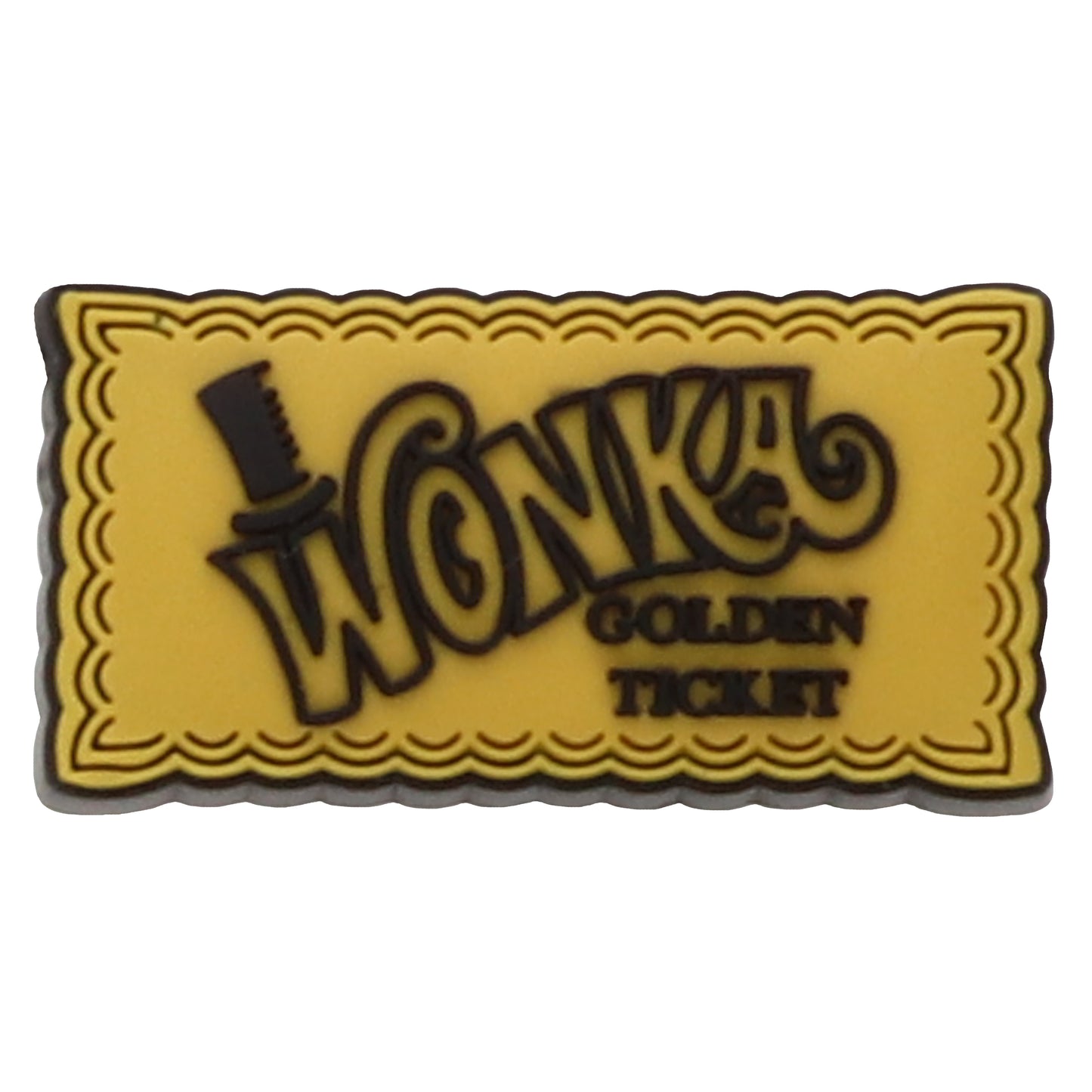 Jibbitz™ Wonka Golden Ticket