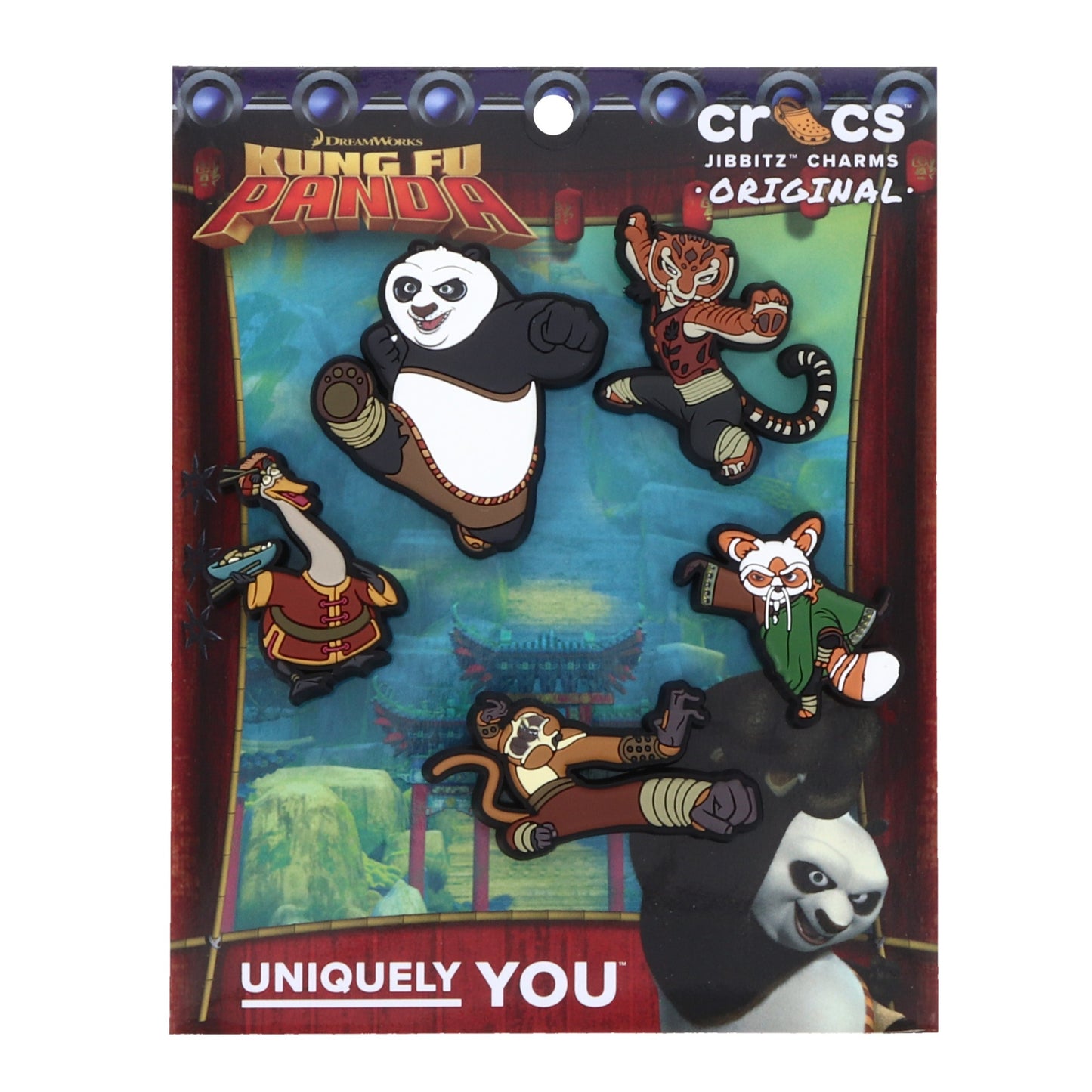 Jibbitz™ Kung Fu Panda 5-Pack