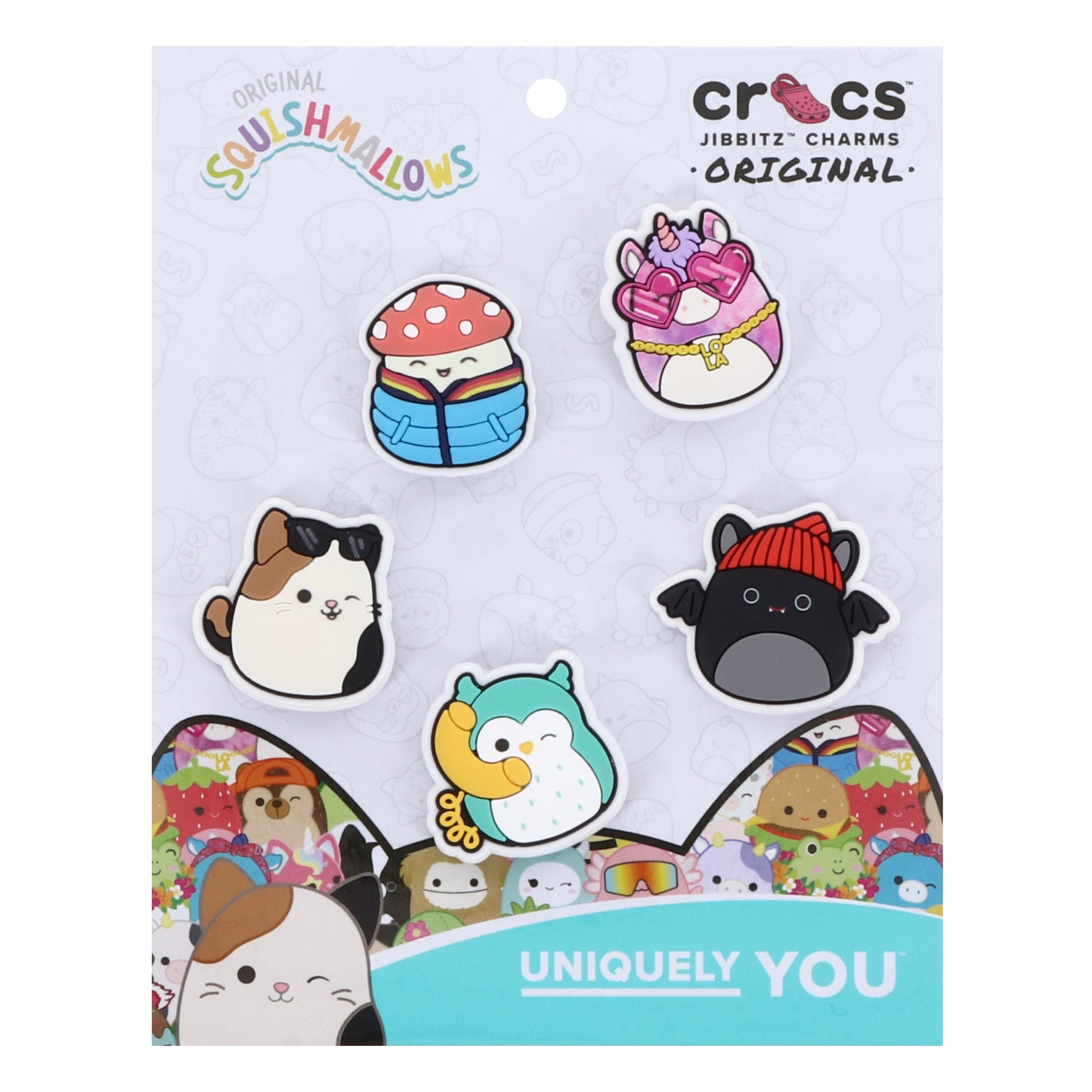 Jibbitz™ Squishmallows 5-Pack