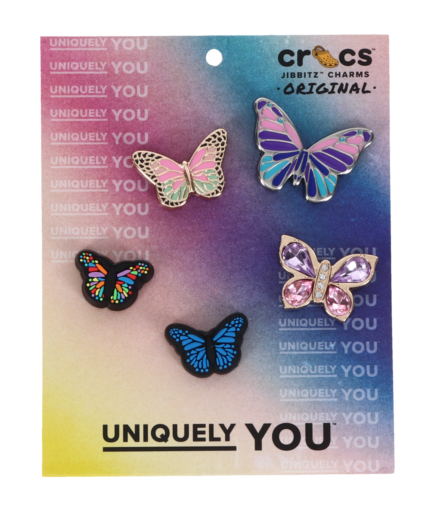 Jibbitz™ Butterfly 5-Pack