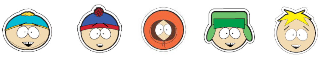 Jibbitz™ South Park 5-Pack