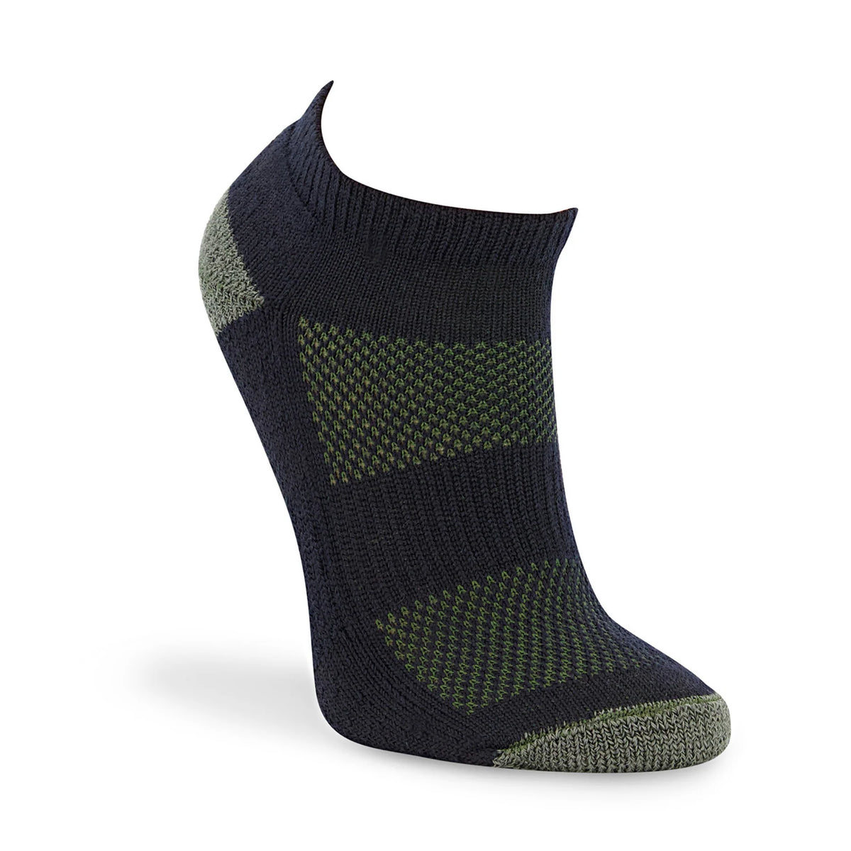 Adult Merino Wool Mesh Hiker Ankle Socks