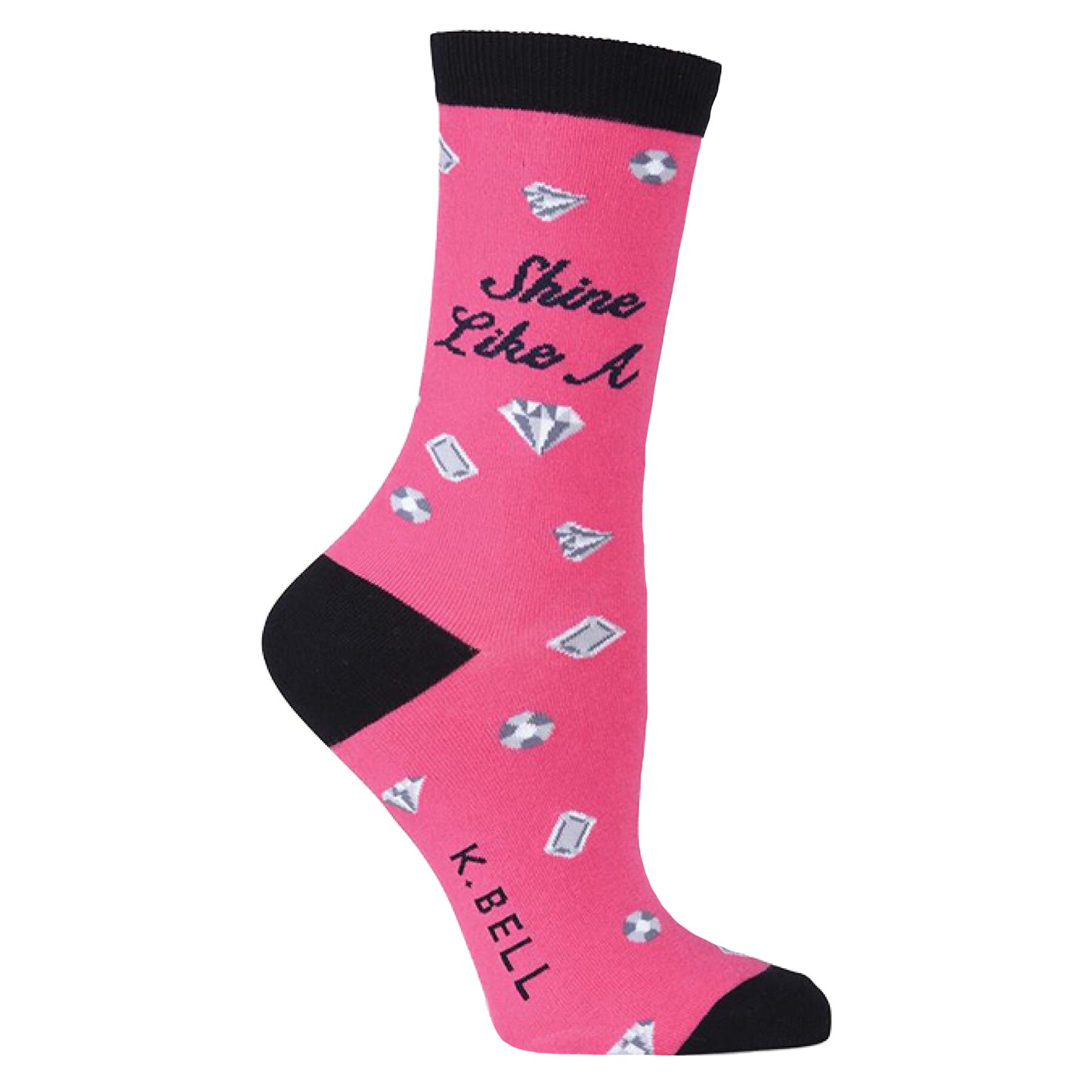 Women's Diamond Crew Socks