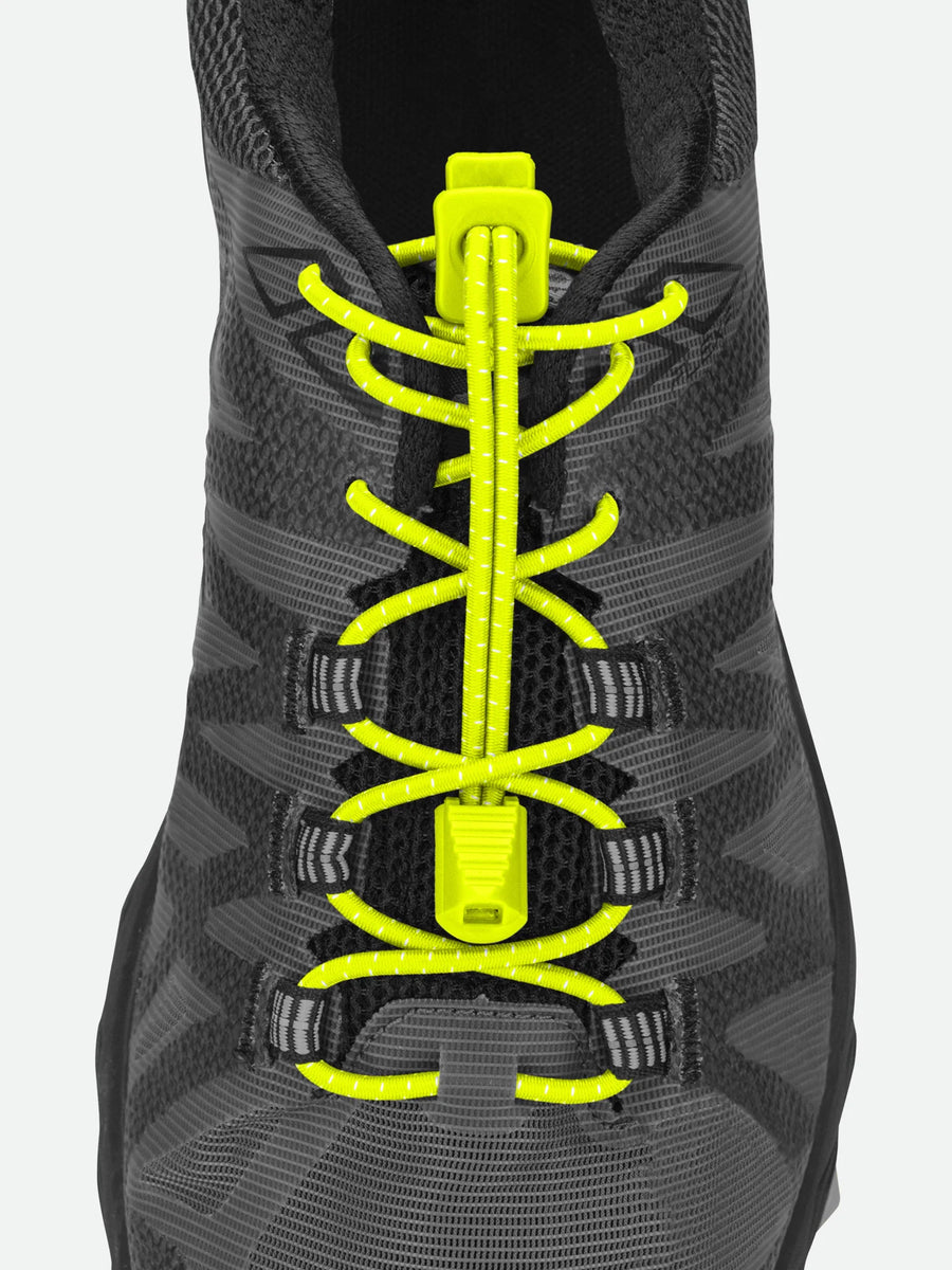 Nathan No-tie performance shoe laces that are secure, ultra-grippy and  elastic , One Size Fits Most