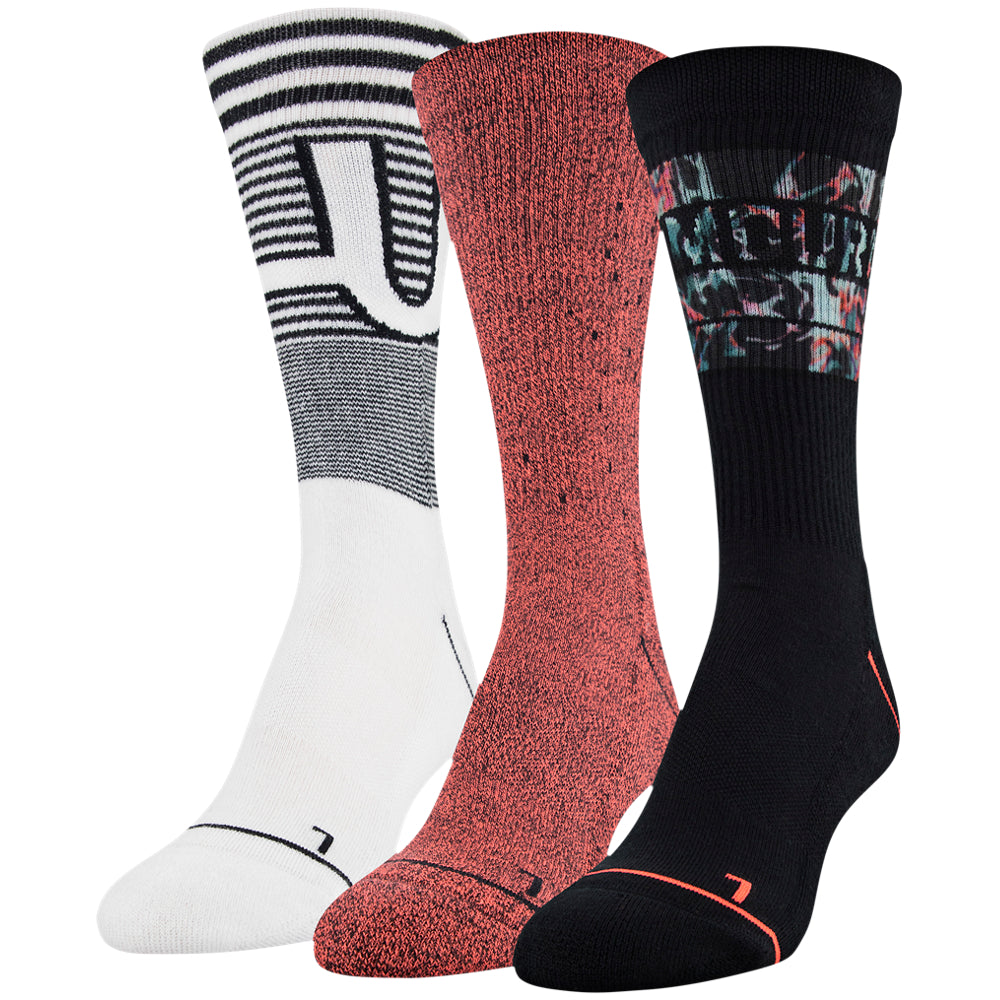 Women's Phenom Crew Socks 3-Pack