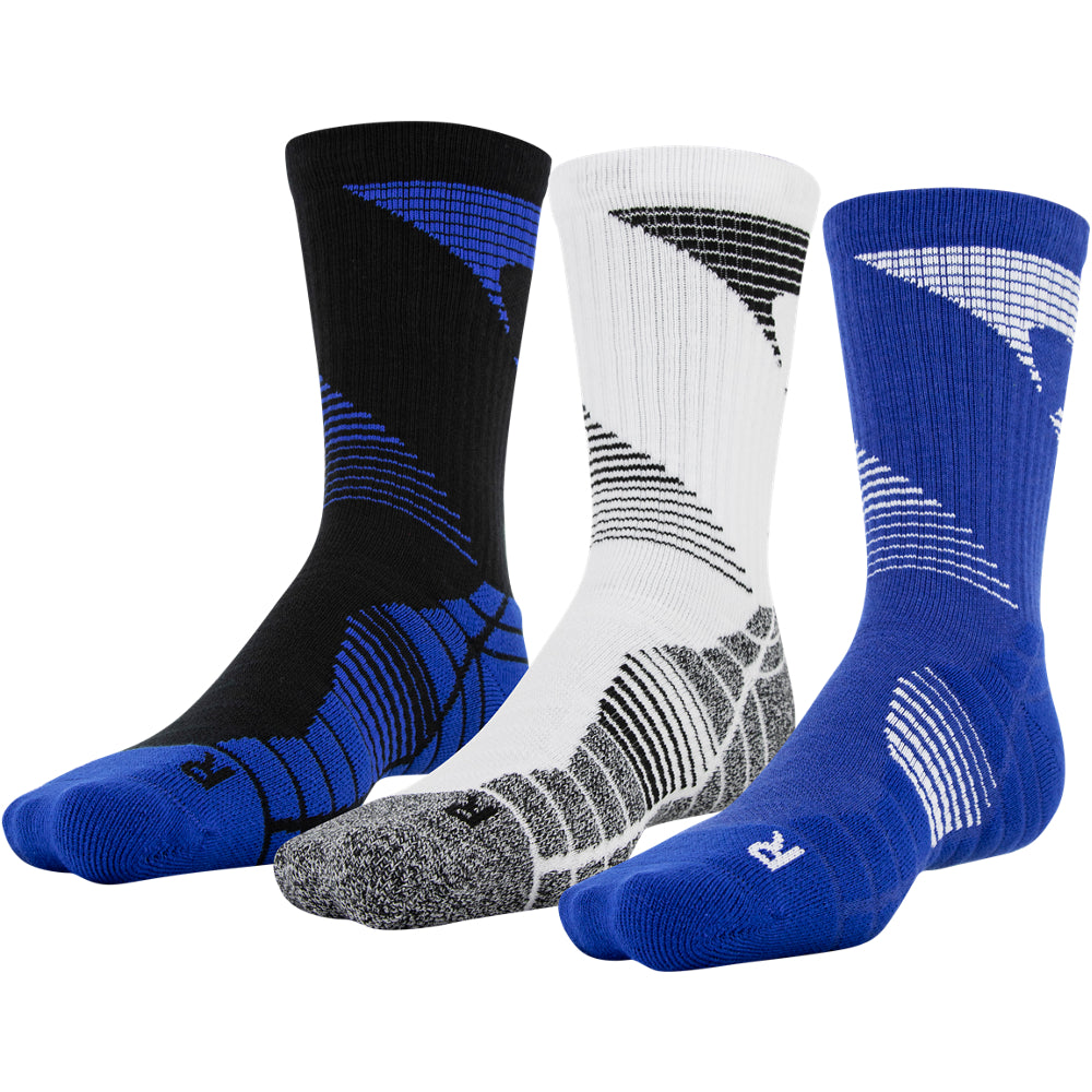 Men's Elevated Novelty Crew Socks 3-Pack