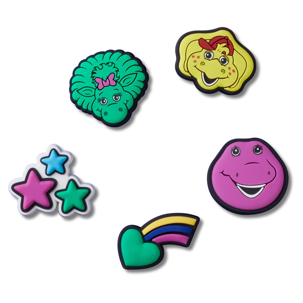 Jibbitz™ Barney 5-Pack