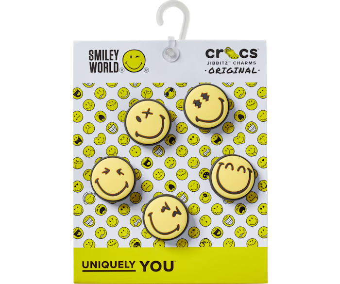 Jibbitz™ Smiley World 5-Pack
