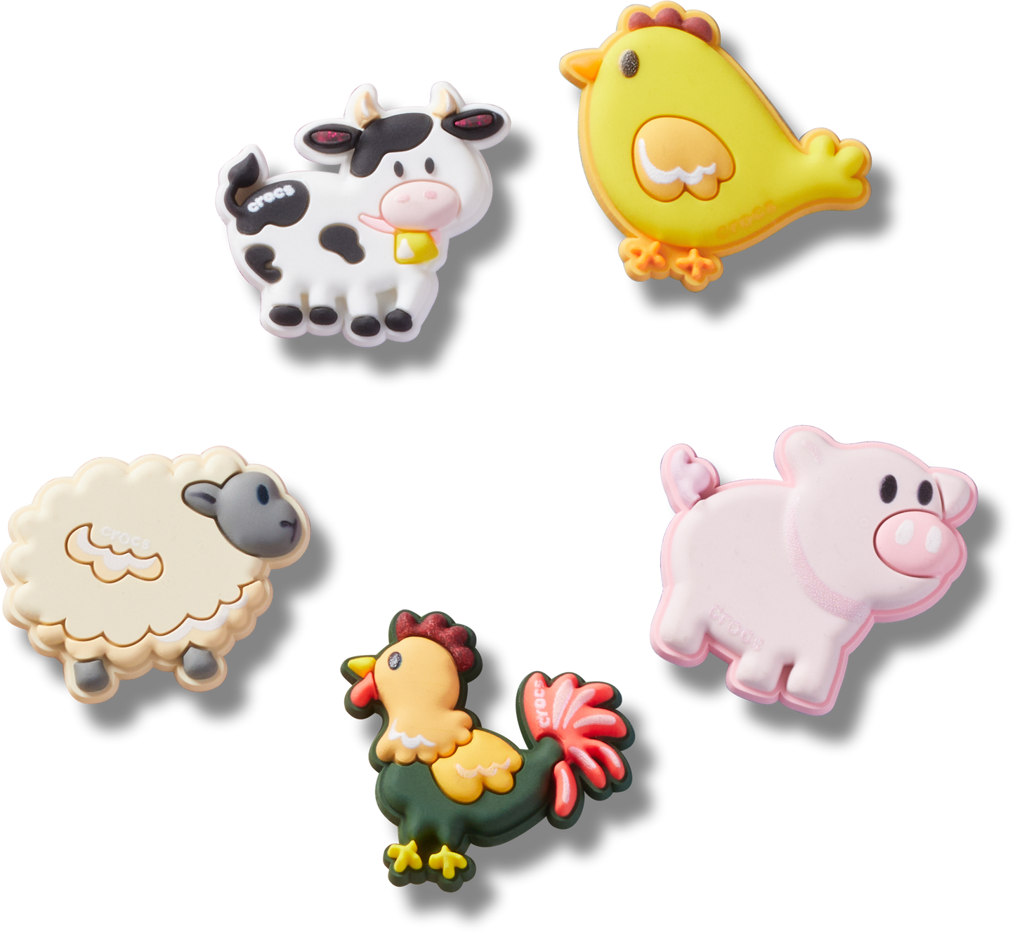 Jibbitz™ Farm Friend Animals 5-Pack