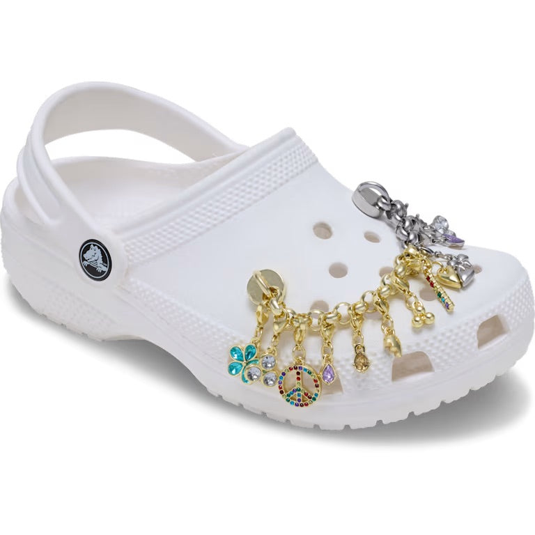 Jibbitz™ Gold Silver Adjustable Chain