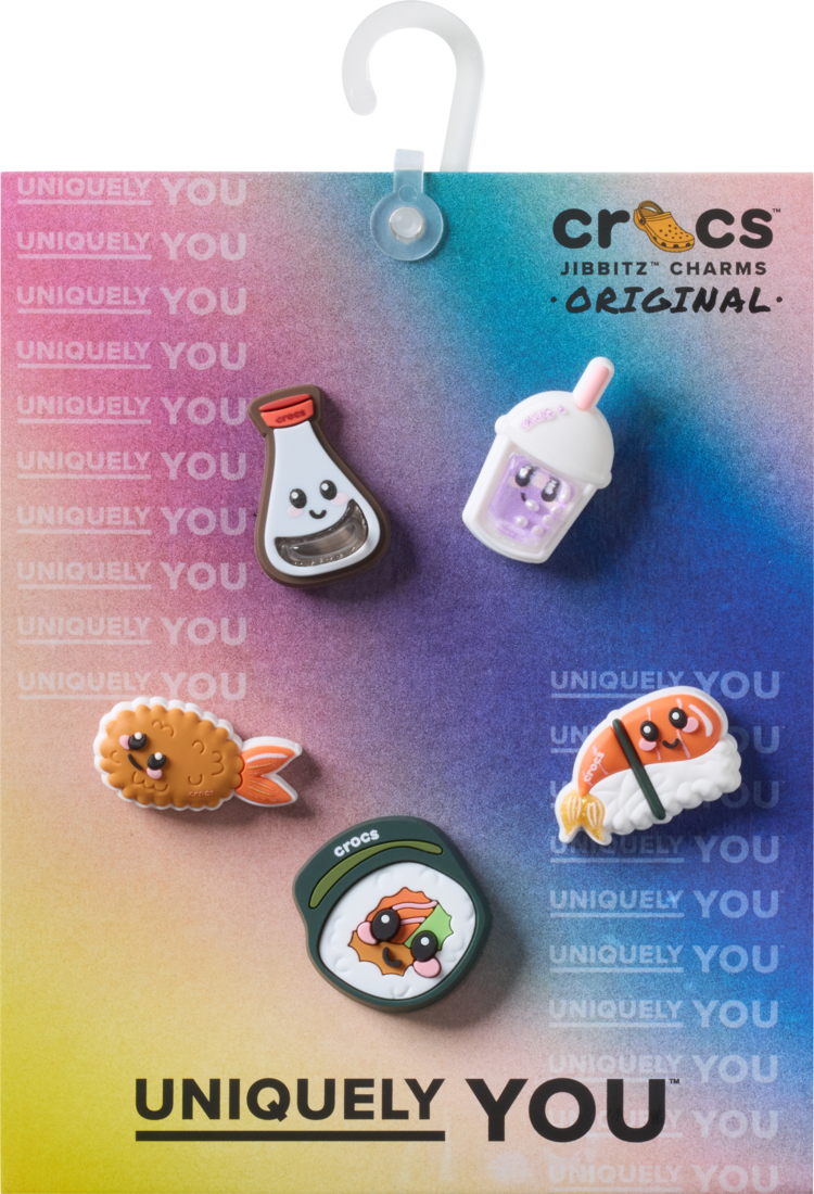 Jibbitz™ Sushi Dinner 5-Pack