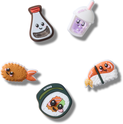 Jibbitz™ Sushi Dinner 5-Pack