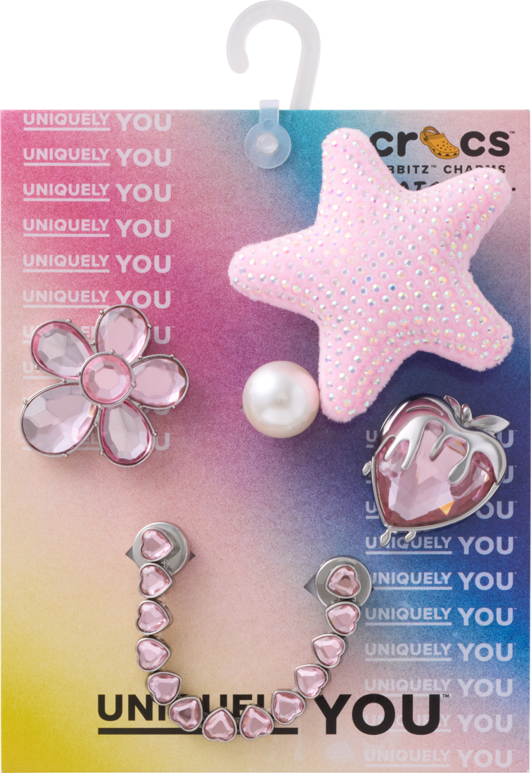 Jibbitz™ Floral and Pearl 5-Pack