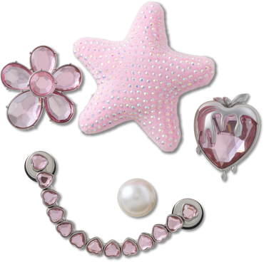 Jibbitz™ Floral and Pearl 5-Pack