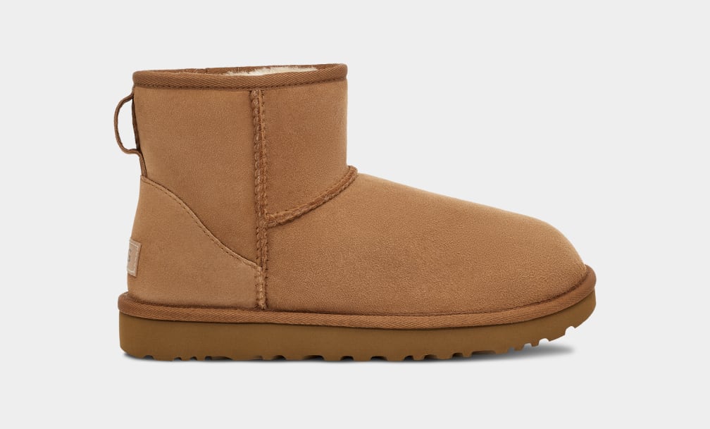 Ugg classic best sale unlined mini chestnut