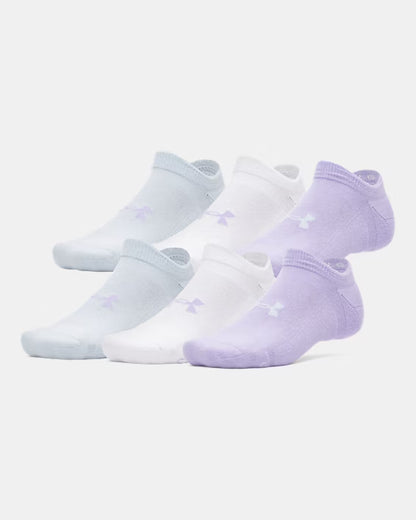 Adult Essential Cushion No-Show Socks 6-Pack