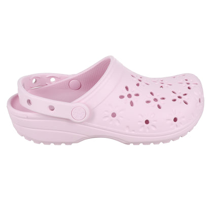 Women's Floral Cut-Out Clog