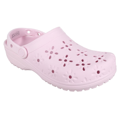 Women's Floral Cut-Out Clog