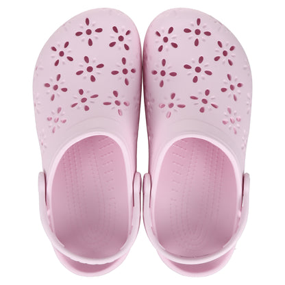 Women's Floral Cut-Out Clog