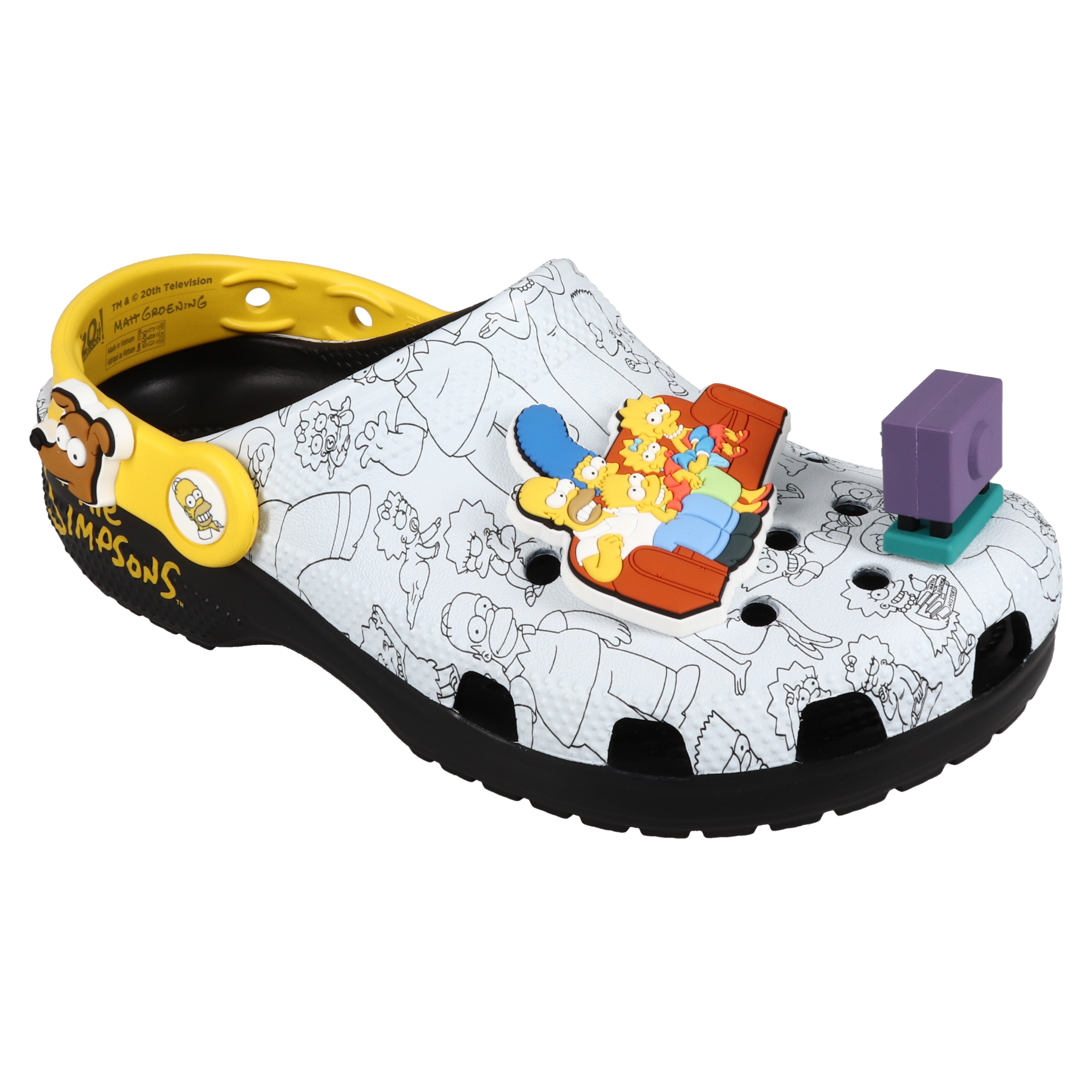 コッシー Adult The Simpsons Classic Clog – Emille Shoes