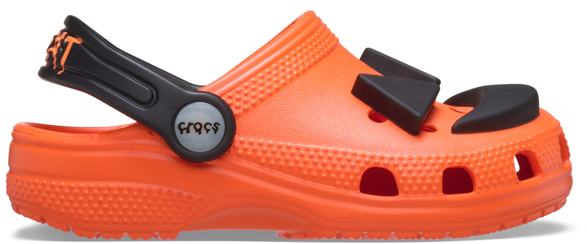 Kids' Jack O Lantern Clog – Emille Shoes - Main Image