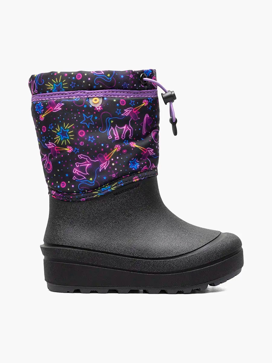 Kids Snowshell Neon Unicorn Emille Shoes