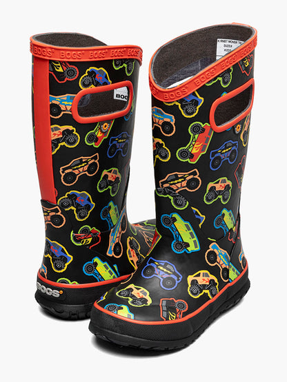 Kids' Rainboot Monster Trucks