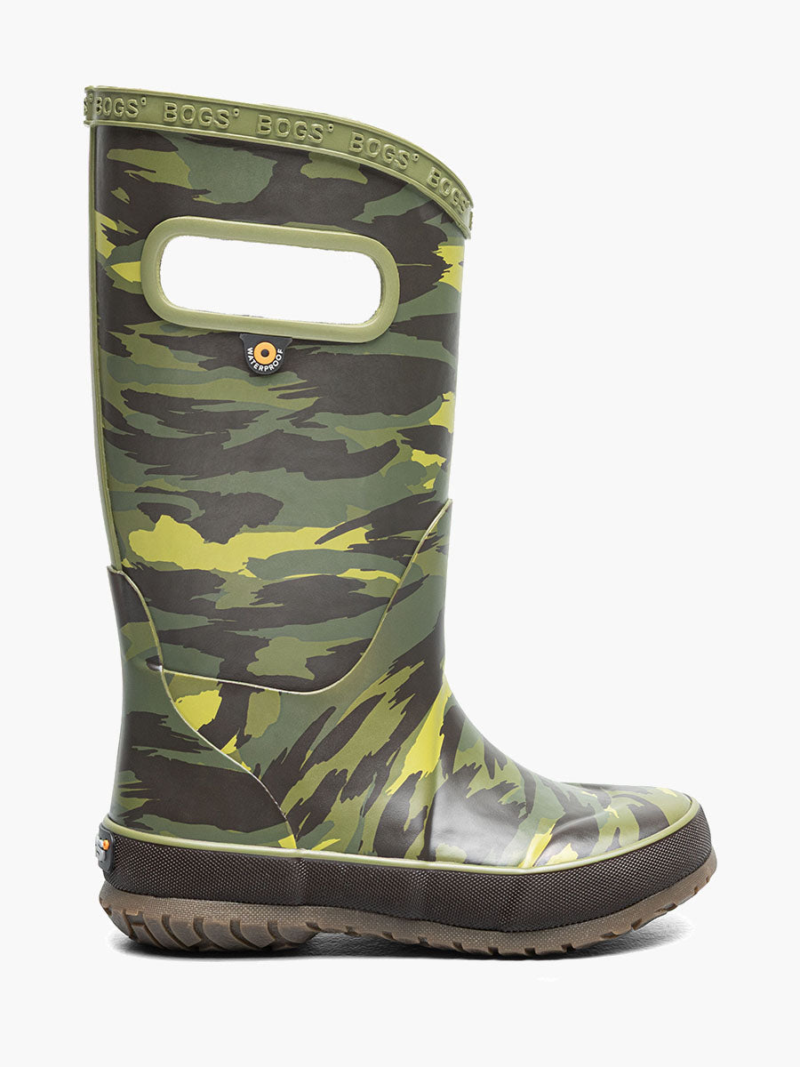 Kids' Rainboot Brush Camo