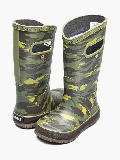 Kids' Rainboot Brush Camo