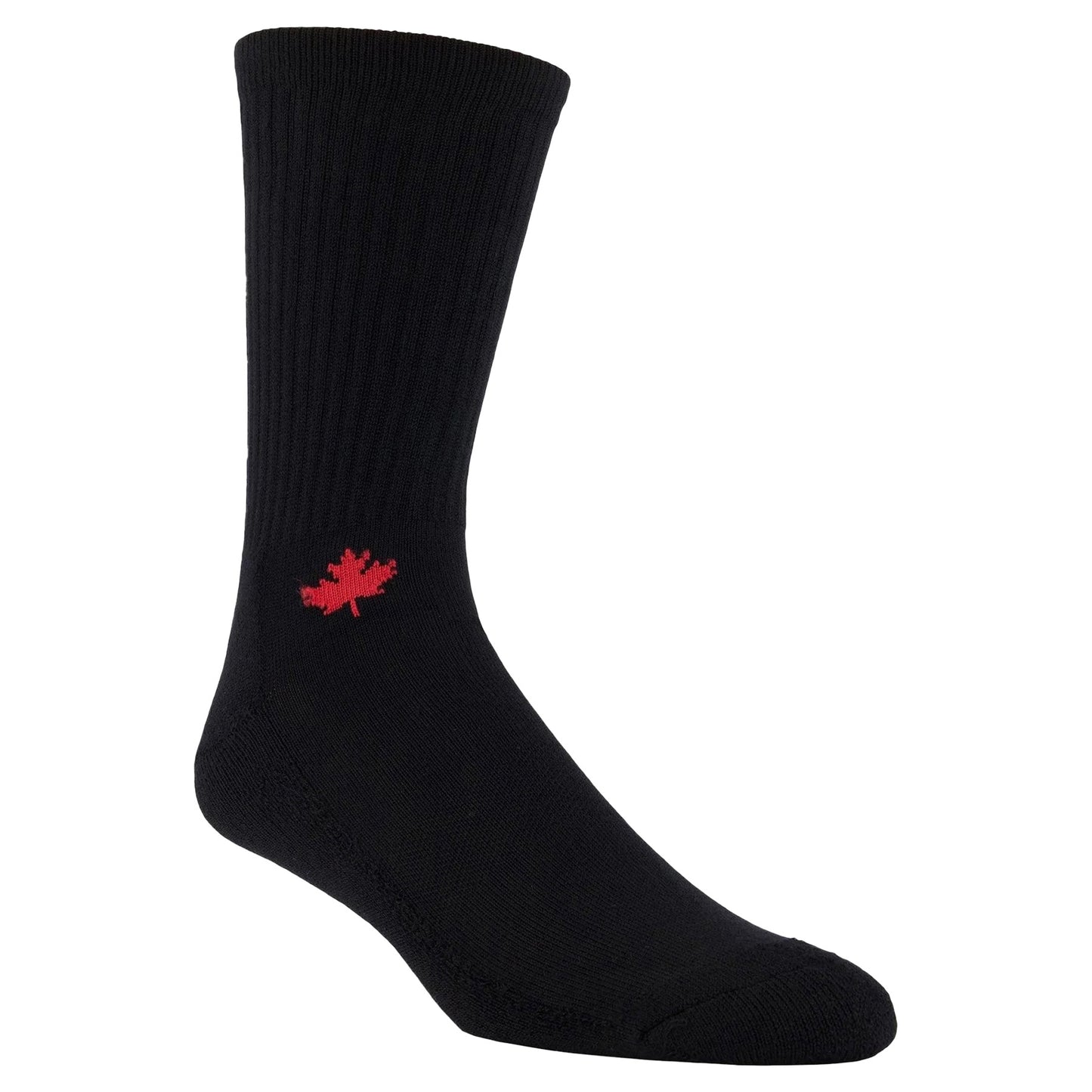Adult Athletic Canadian Maple Leaf Bamboo Sport Socks