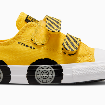Toddlers' CT All Star Construction Truck Easy-On Low Top
