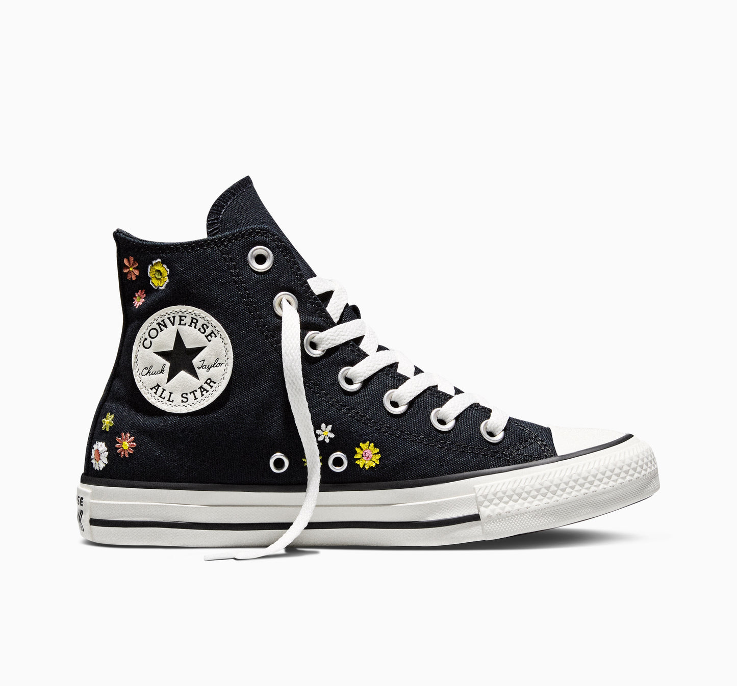 Women's CT All Star Embroidered Floral High Top