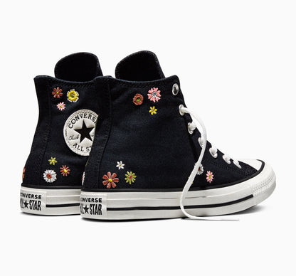 Women's CT All Star Embroidered Floral High Top
