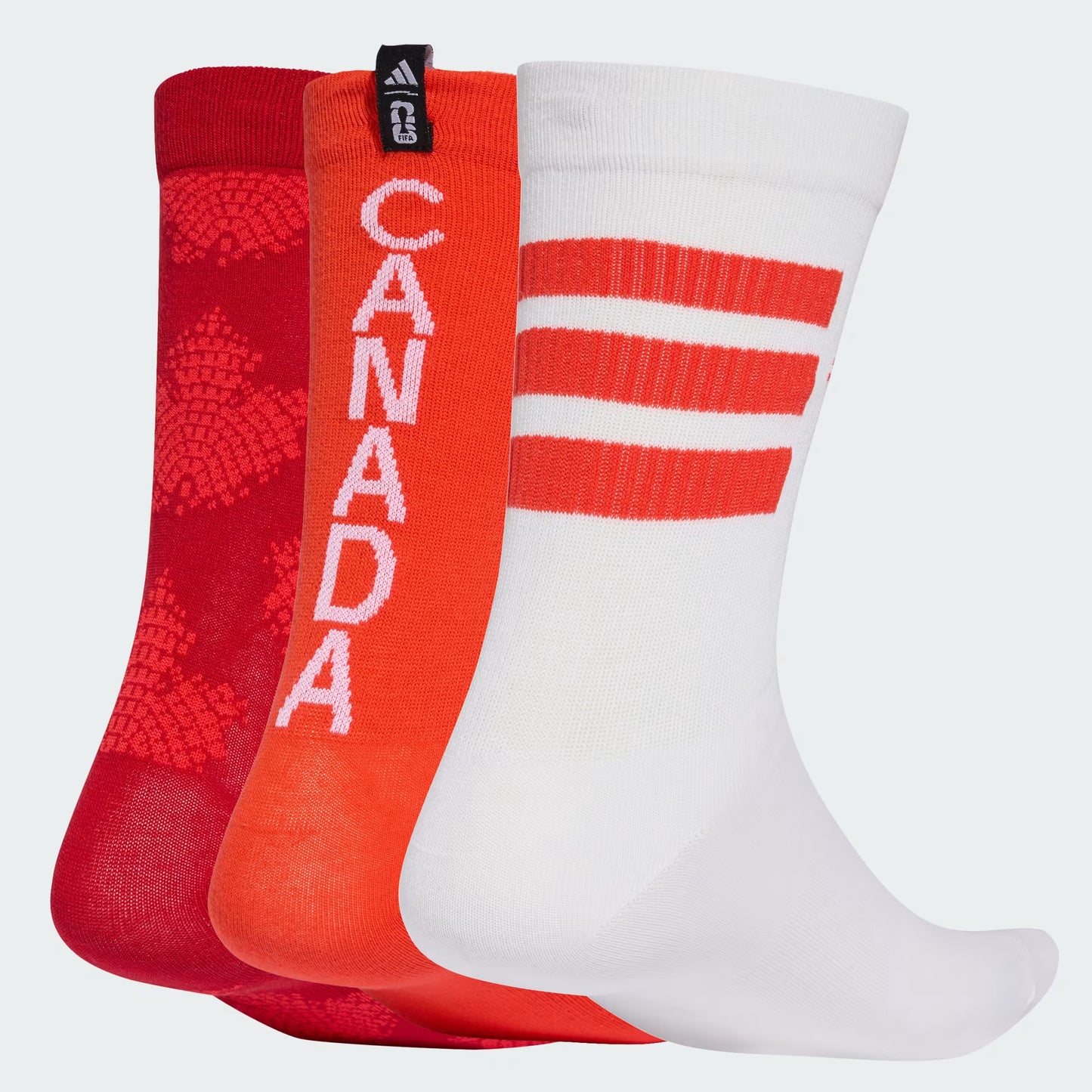 Adult FIFA World Cup 26™ Host Nation Canada Socks 3-Pack