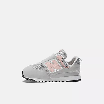 New balance shop 574 grey pink